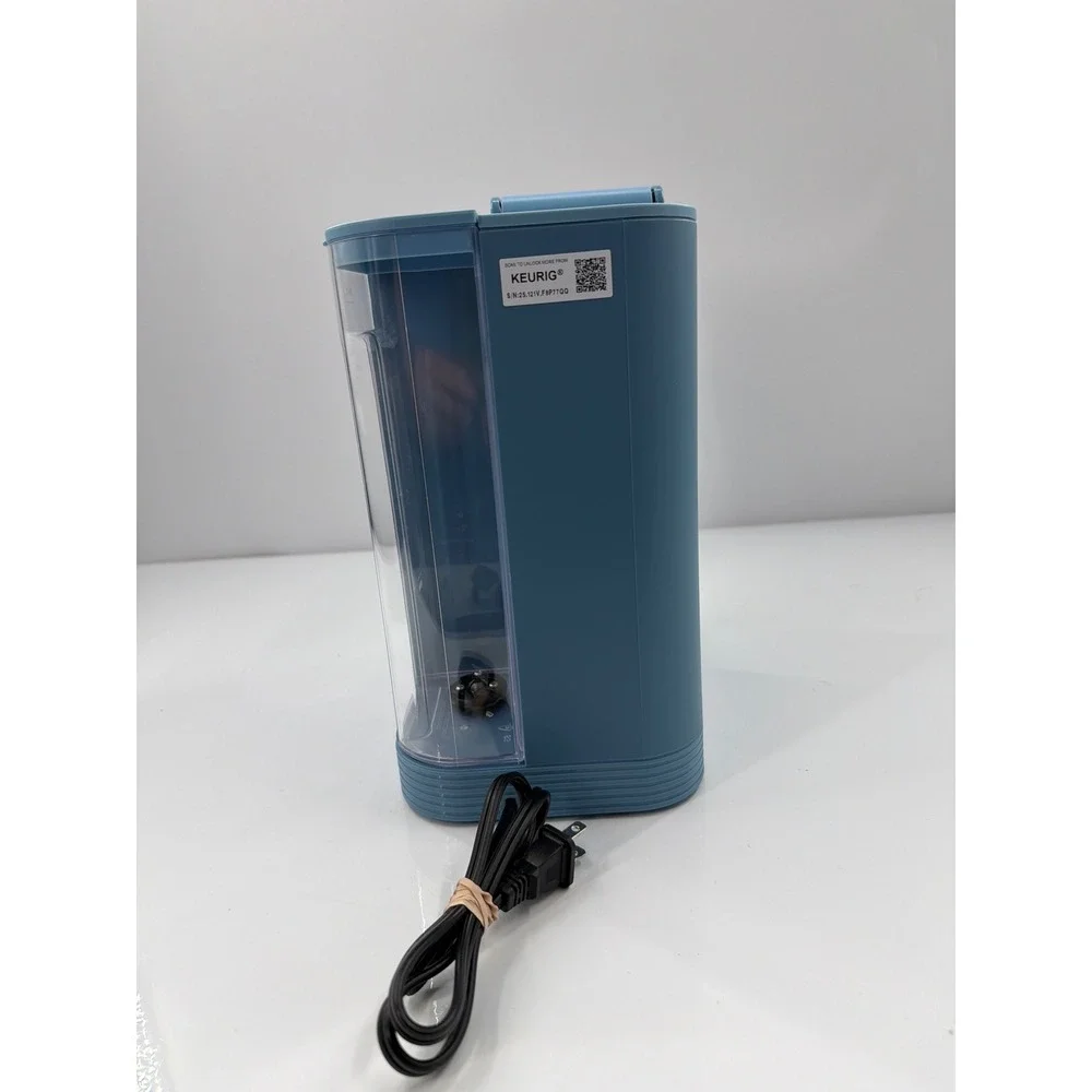 Keurig K-Slim Single Serve K-Cup Pod Coffee Maker Matte Blue 3 Brew Sizes